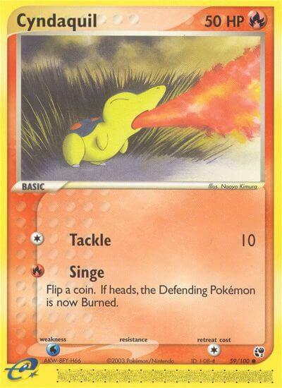 Cyndaquil [Sandstorm] 59/100