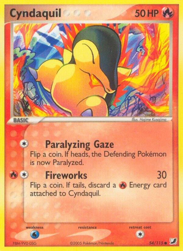 Cyndaquil [EX Unseen Forces] 54/115