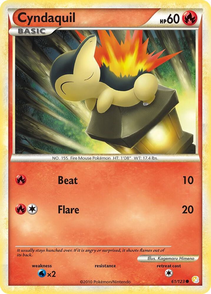 Cyndaquil [HeartGold SoulSilver] 61/123