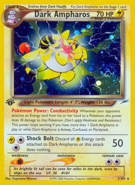 Dark Ampharos [Neo Destiny] 001/105