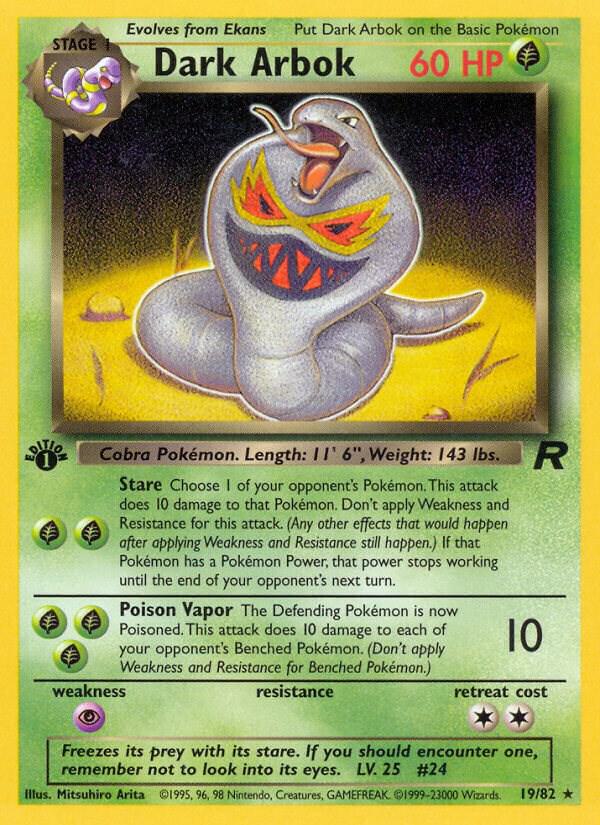 Dark Arbok (19) [Team Rocket] 19/82