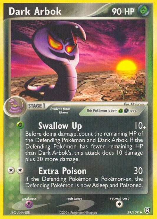 Dark Arbok [EX Team Rocket Returns] 29/109