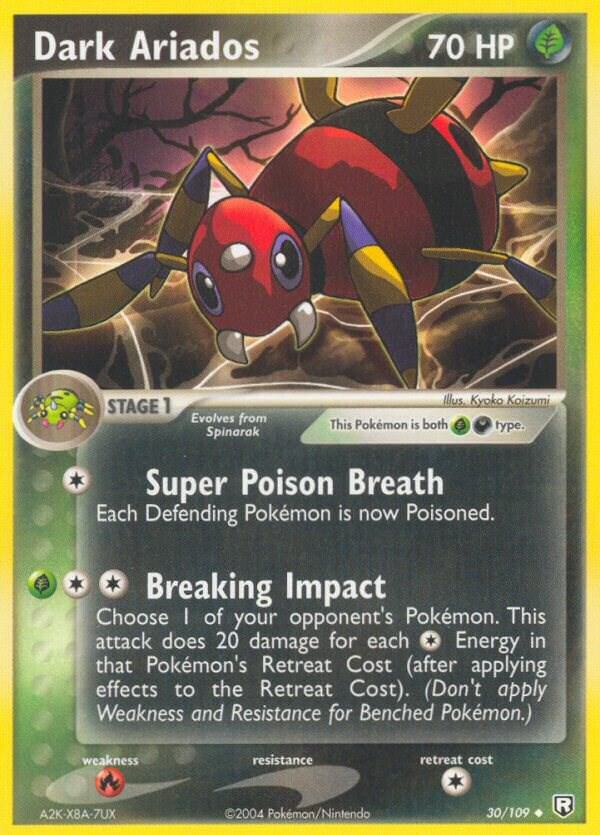 Dark Ariados [Team Rocket Returns] 30/109
