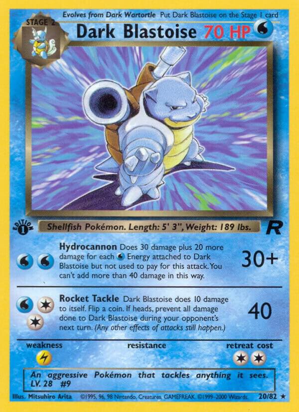 Dark Blastoise (20) [Team Rocket] 20/82