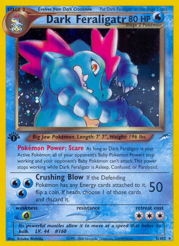 Dark Feraligatr [Neo Destiny] 005/105