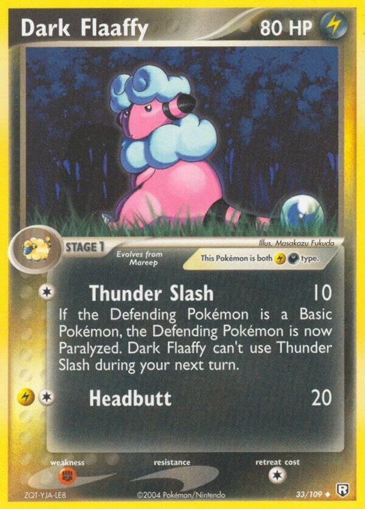 Dark Flaaffy [EX Team Rocket Returns] 33/109