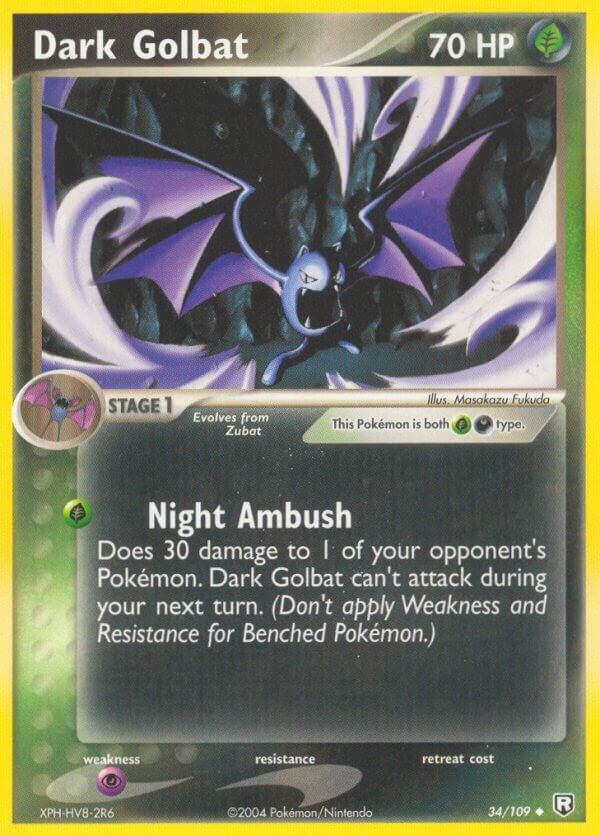 Dark Golbat [Team Rocket Returns] 34/109