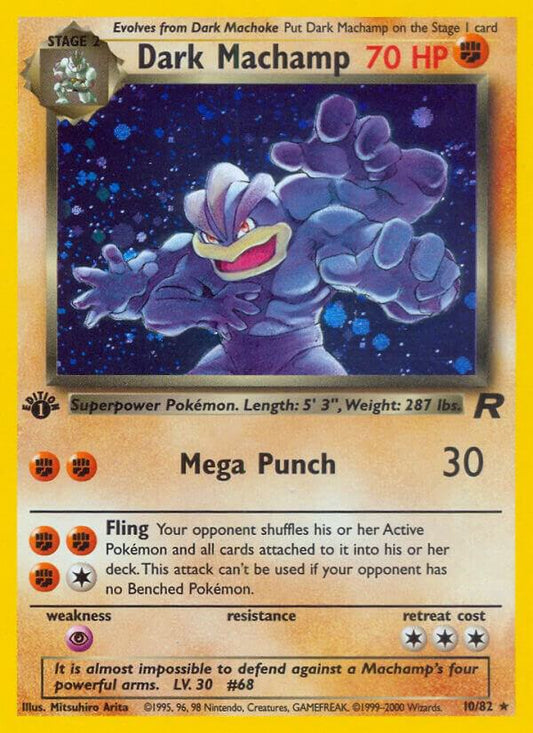 Dark Machamp (10) [Team Rocket] 10/82