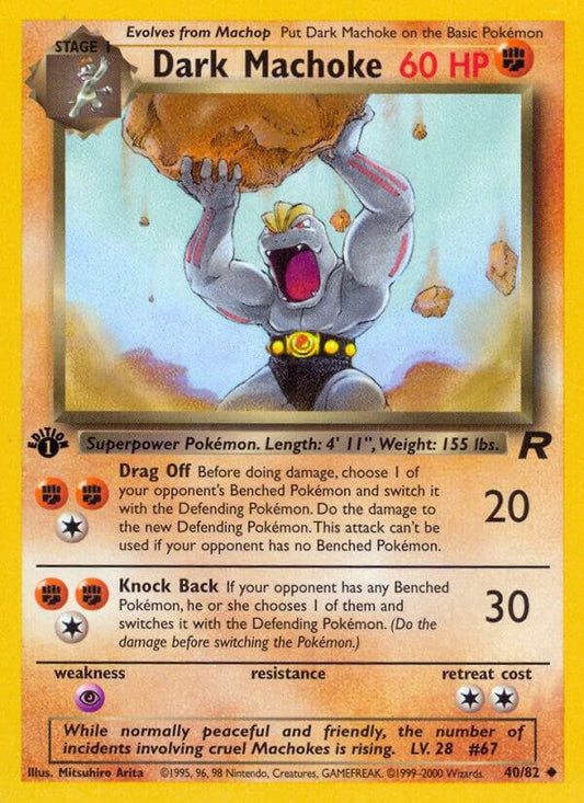Dark Machoke [Team Rocket] 40/82