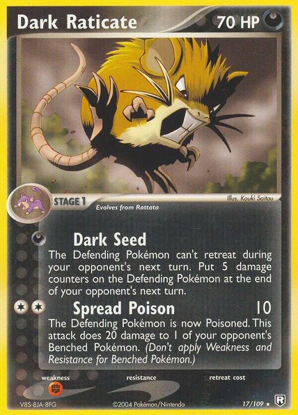 Dark Raticate [Team Rocket Returns] 17/109