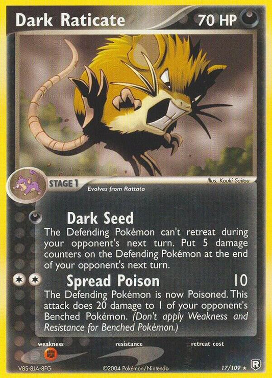 Dark Raticate [Team Rocket Returns] 17/109