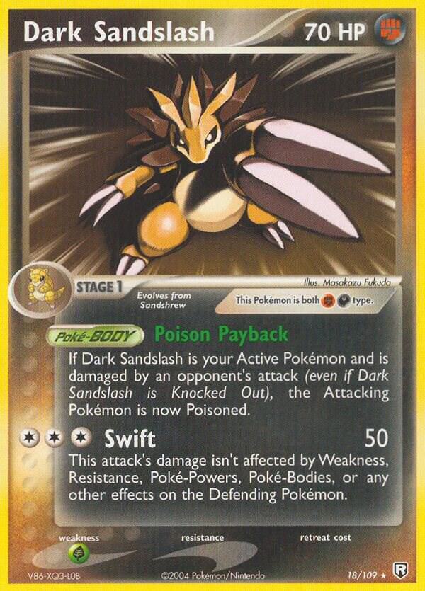 Dark Sandslash [Team Rocket Returns] 18/109