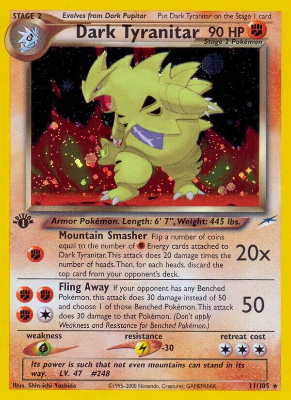 Dark Tyranitar [Neo Destiny] 011/105