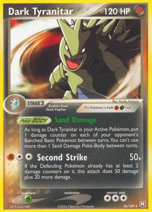 Dark Tyranitar - 020/109 [Team Rocket Returns] 20/109