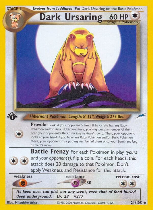 Dark Ursaring [Neo Destiny] 021/105