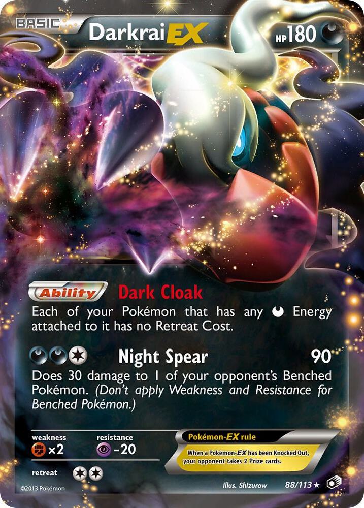Darkrai EX [Legendary Treasures] 88/113