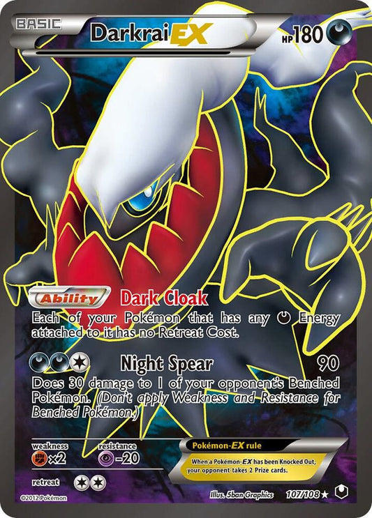 Darkrai EX (107 Full Art) [Dark Explorers] 107/108
