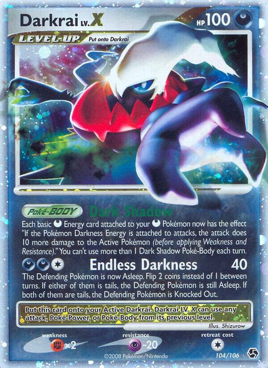 Darkrai LV.X [Great Encounters] 104/106