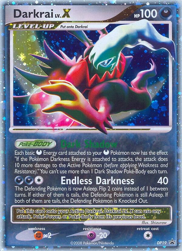 Darkrai LV.X - DP19 [Diamond and Pearl Promos] DP19
