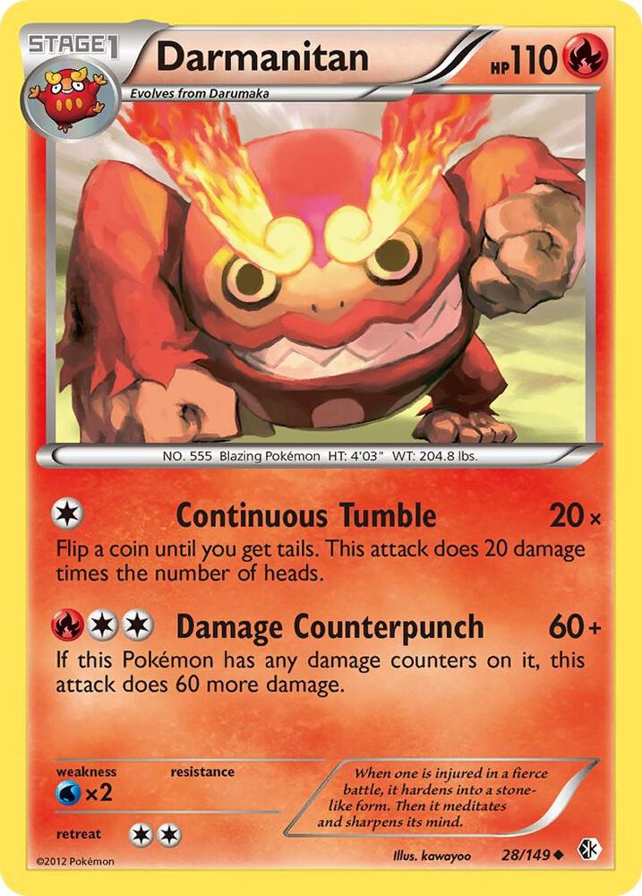 Darmanitan [Boundaries Crossed] 28/149