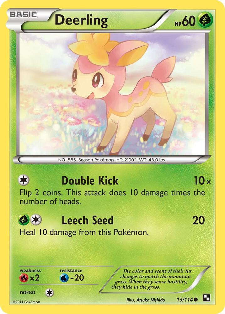 Deerling [Black and White] 13/114