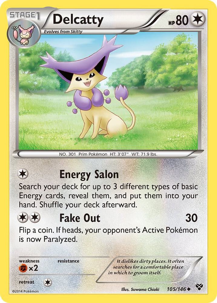 Delcatty [XY Base Set] 105/146