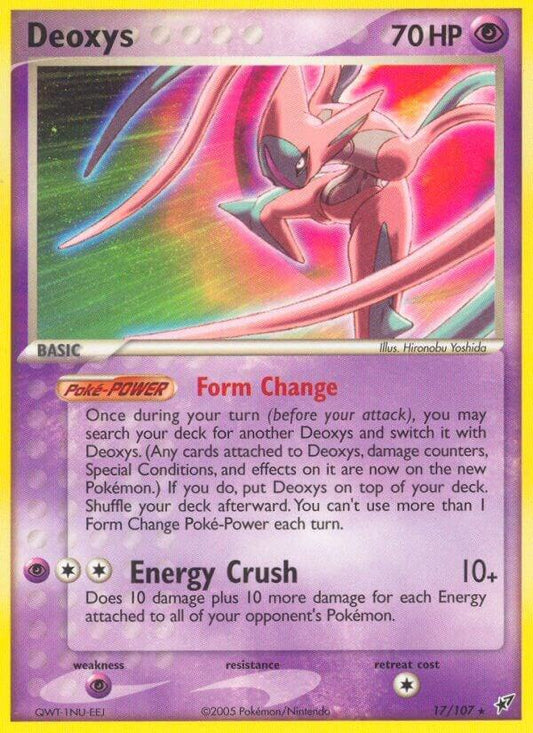 Deoxys (Attack Forme) [Deoxys] 17/107