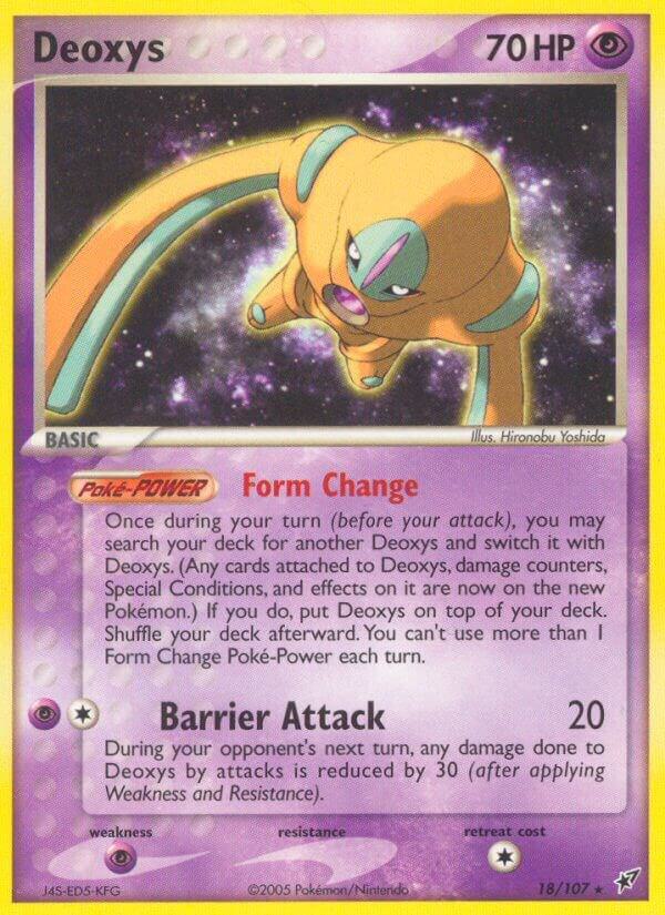 Deoxys (Defense Forme) [Deoxys] 18/107