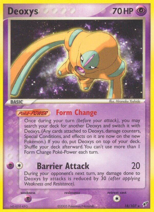 Deoxys (Defense Forme) [Deoxys] 18/107