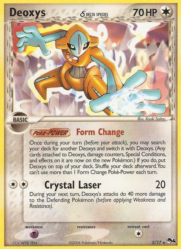 Deoxys (Delta Species) [POP Series 4] 002/017
