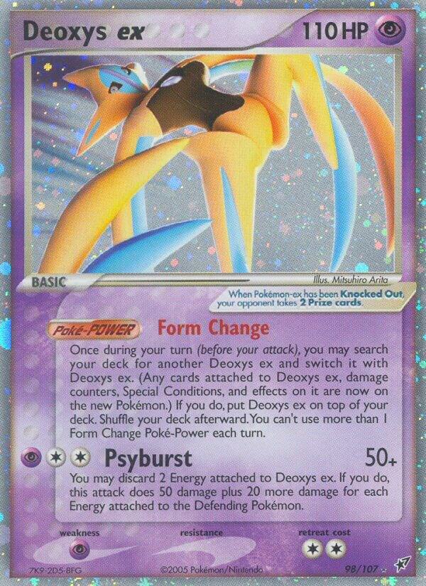 Deoxys ex (Attack Forme) [Deoxys] 98/107