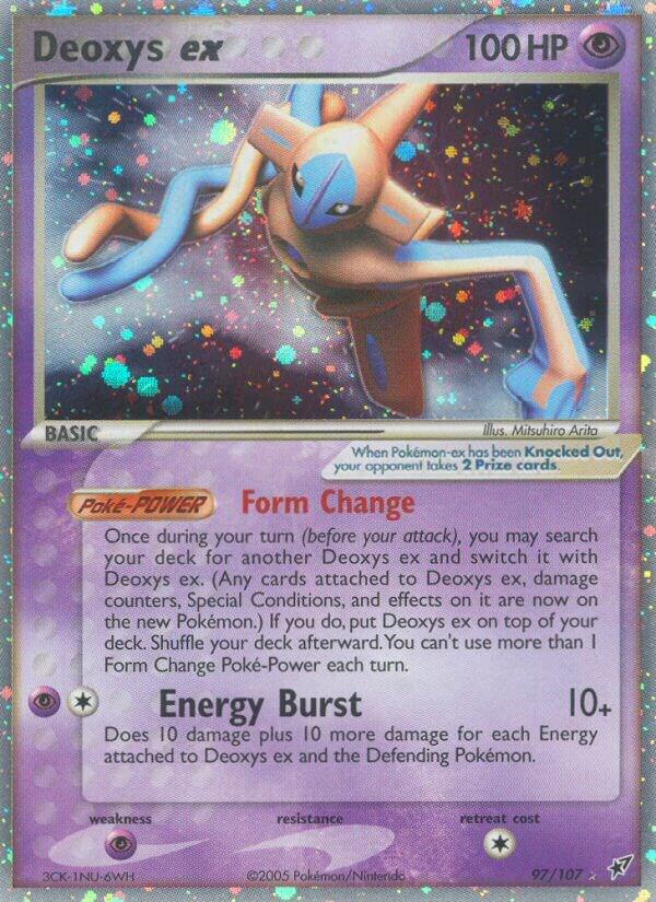 Deoxys ex (Normal Forme) [Deoxys] 97/107