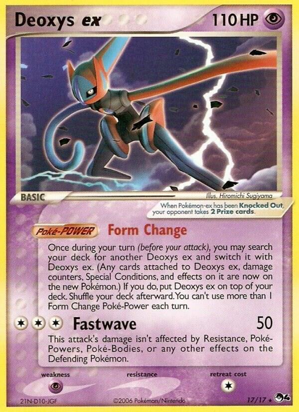 Deoxys ex [POP Series 4] 017/017