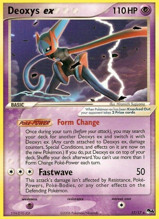 Deoxys ex [POP Series 4] 017/017