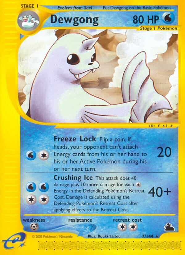 Dewgong (7) [Skyridge] 007/144