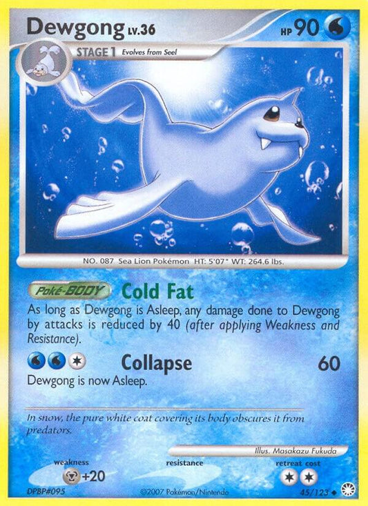 Dewgong [Mysterious Treasures] 45/123