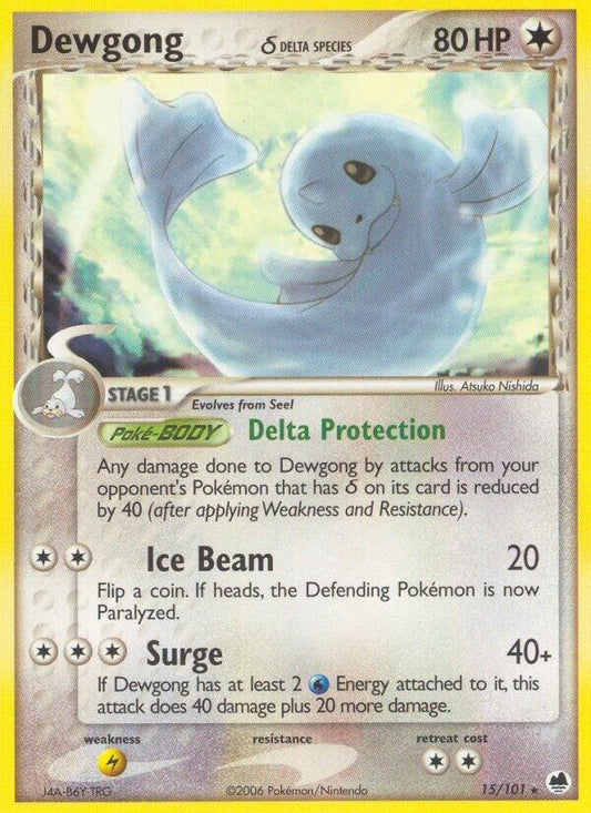 Dewgong (Delta Species) [Dragon Frontiers] 15/101