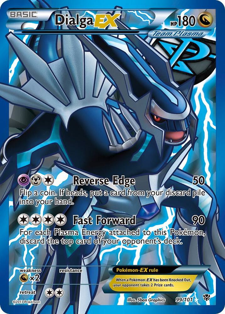 Dialga EX (Team Plasma) (99 Full Art) [Plasma Blast] 99/101