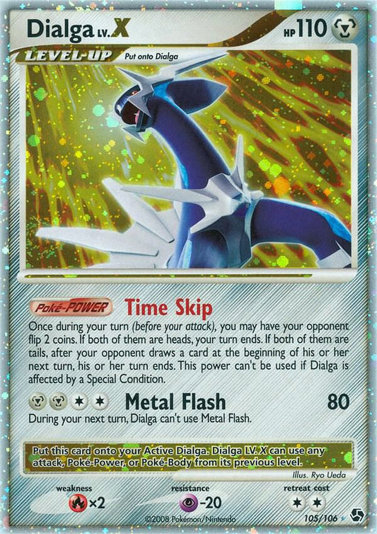 Dialga LV.X [Great Encounters] 105/106