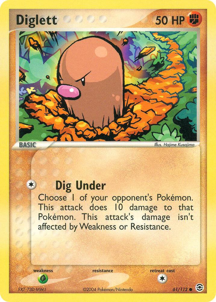 Diglett [FireRed & LeafGreen] 61/112