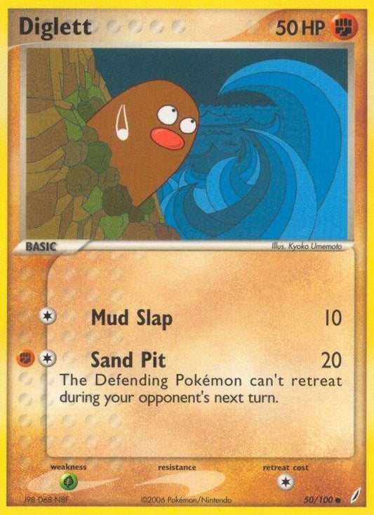 Diglett [Crystal Guardians] 50/100