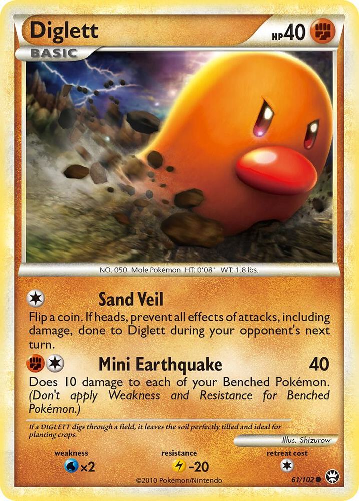 Diglett [Triumphant] 61/102
