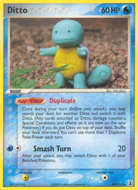 Ditto - 040/113 (Squirtle) [Delta Species] 40/113