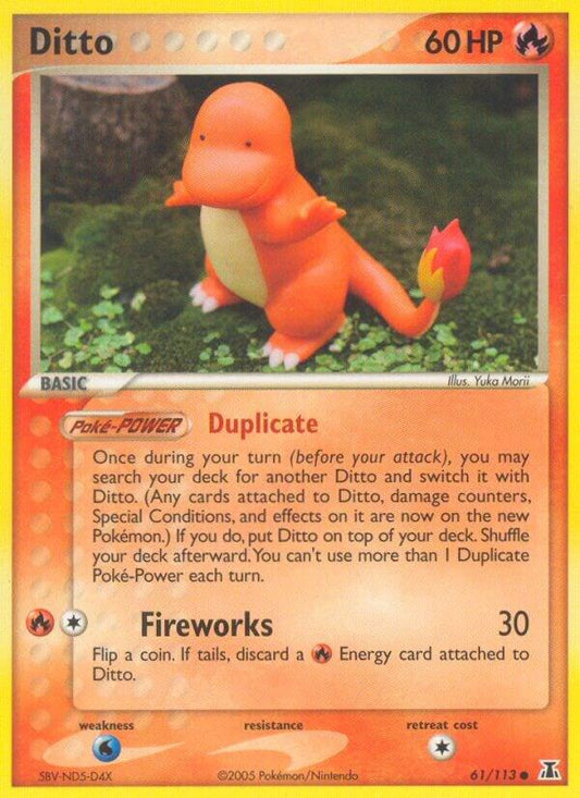 Ditto - 61/113 (Charmander) [Delta Species] 061/113