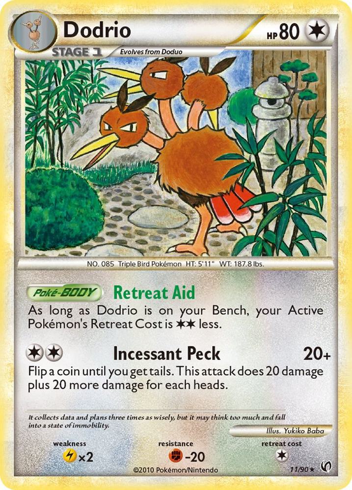Dodrio [Undaunted] 11/90