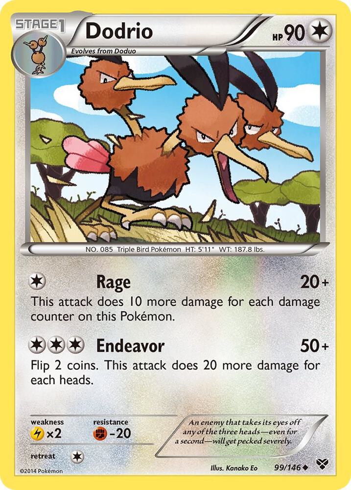 Dodrio [XY Base Set] 99/146