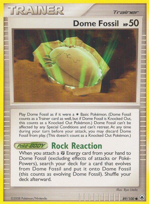 Dome Fossil [Majestic Dawn] 89/100