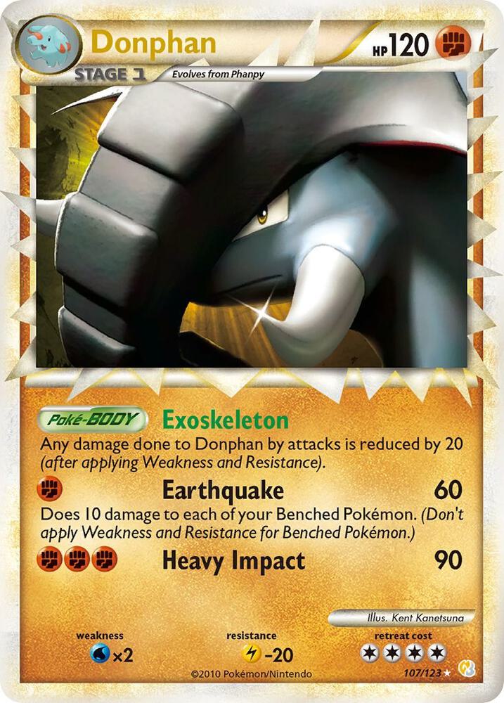Donphan (Prime) [HeartGold SoulSilver] 107/123