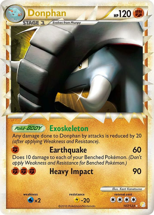 Donphan (Prime) [HeartGold SoulSilver] 107/123