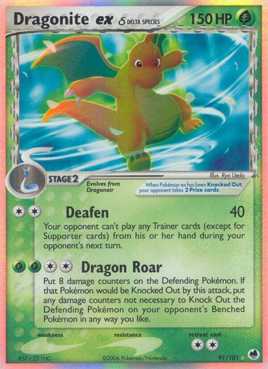 Dragonite ex (Delta Species) [Dragon Frontiers] 91/101